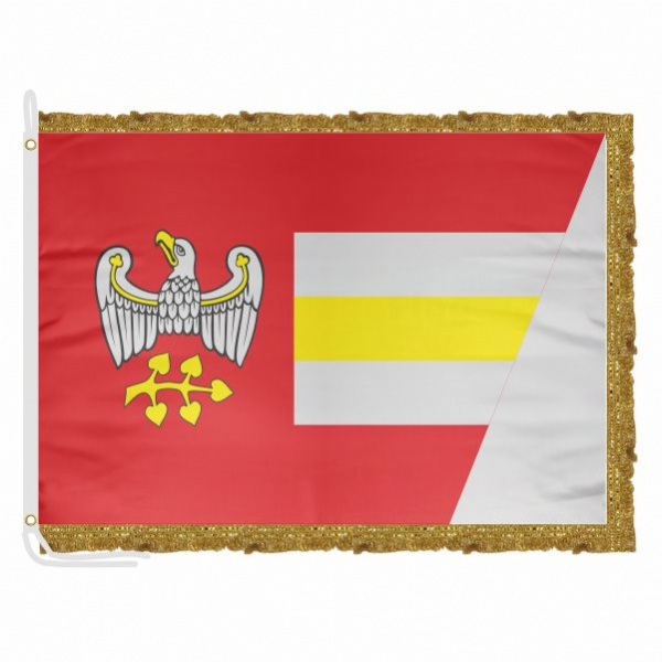 Grodzisk Wielkopolski Satin Office Flag