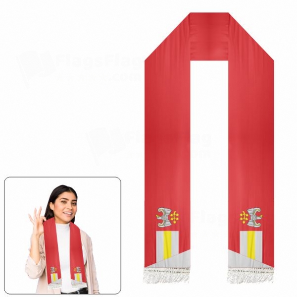 Grodzisk Wielkopolski Scarf Digital Printing