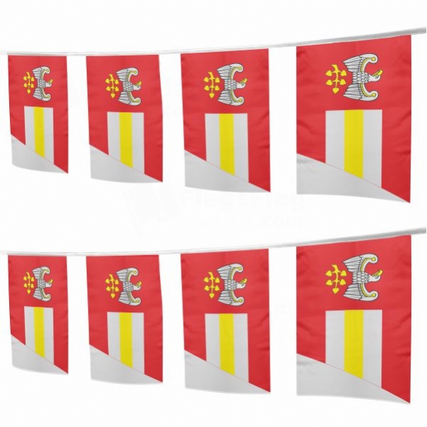 Grodzisk Wielkopolski Square String Flags