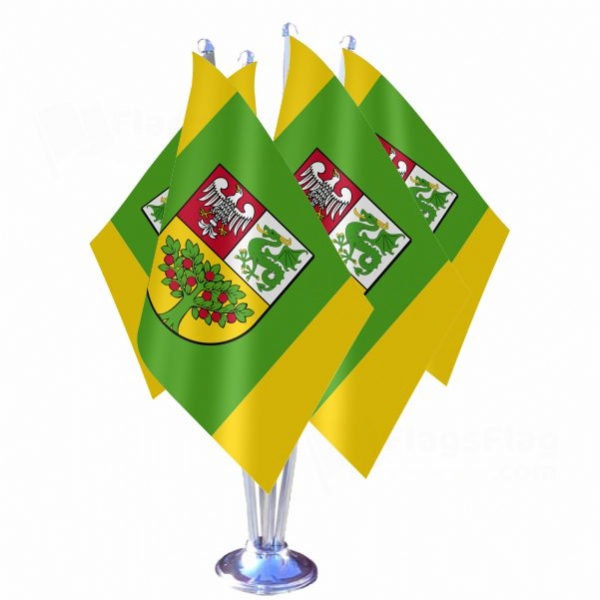 Grojec Quadruple Table Flag