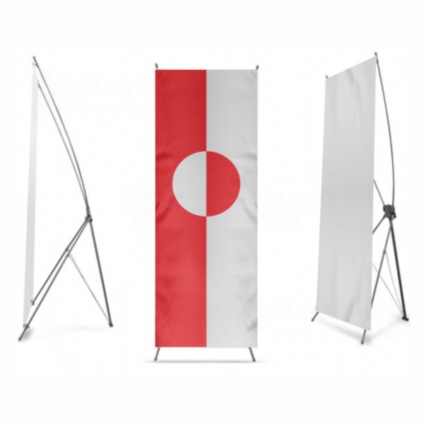 Gr�nland Digital Print X Banner