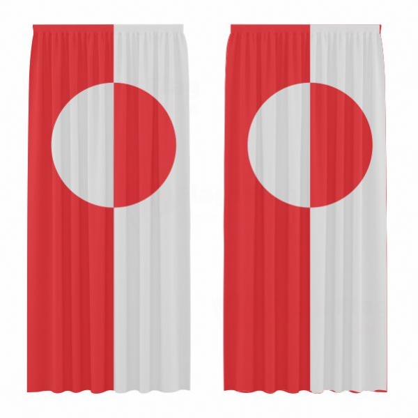 Gr�nland Digital Printed Curtains