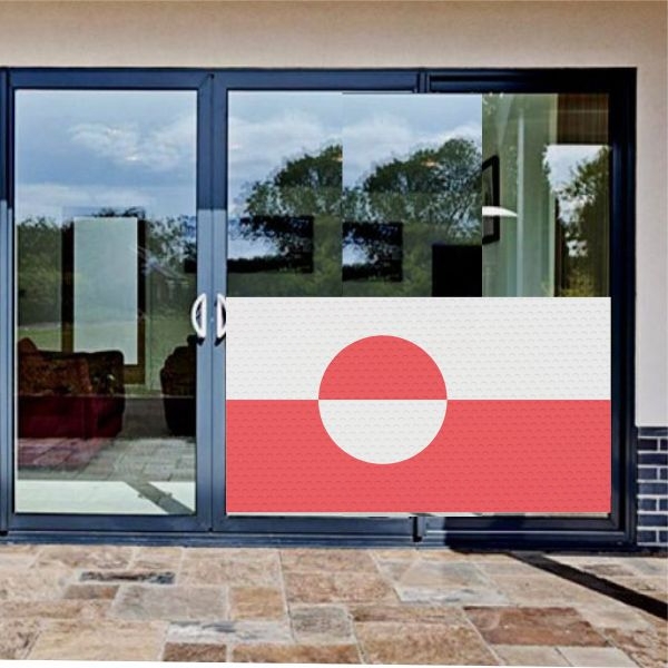 Gr�nland Glass Film Gr�nland One Way Vision Printing