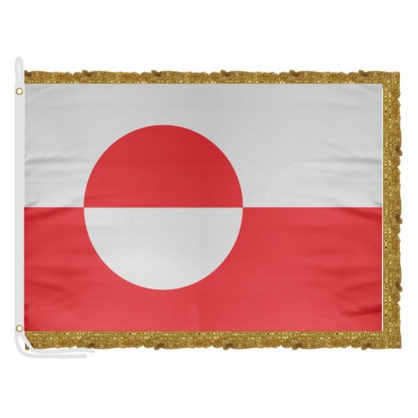Gr�nland Satin Office Flag