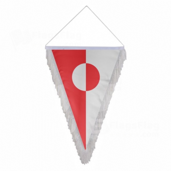 Gr�nland Triangle Fringed Streamers