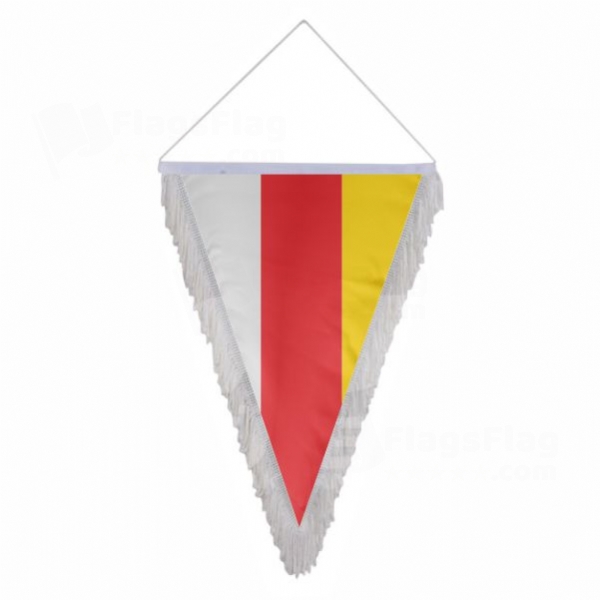 Grudziadz Triangle Fringed Streamers