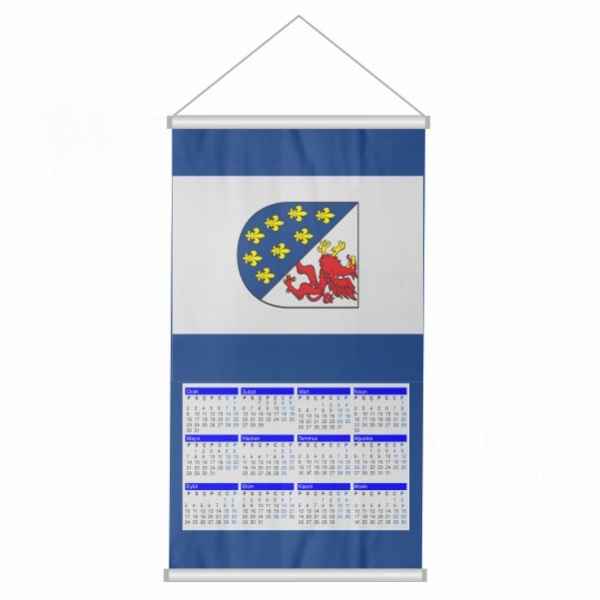 Gryficki Woven Fabric Digital Printing Calendar