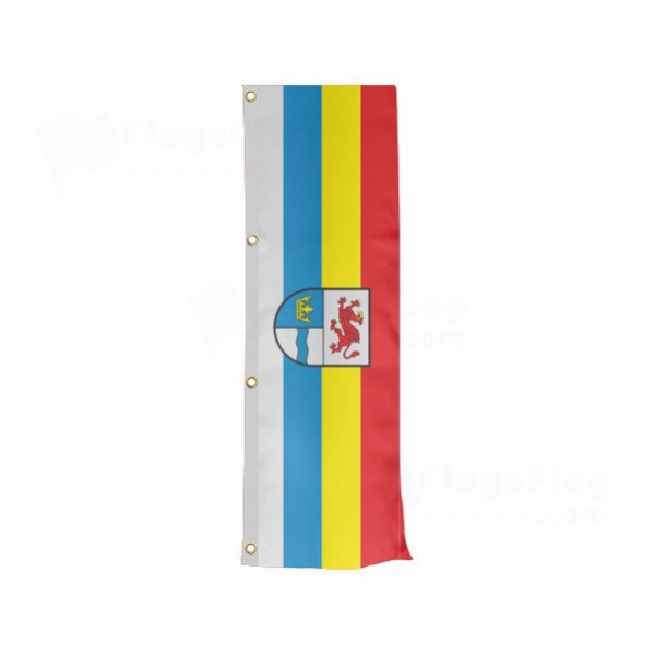 Gryfino Vertically Raised Flags