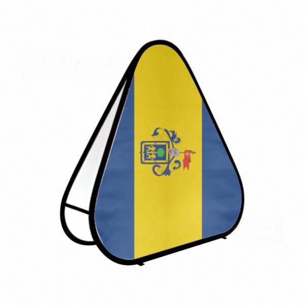 Guadalajara Triangle Fabric Banner Display Stands