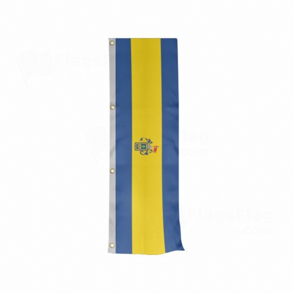 Guadalajara Vertically Raised Flags