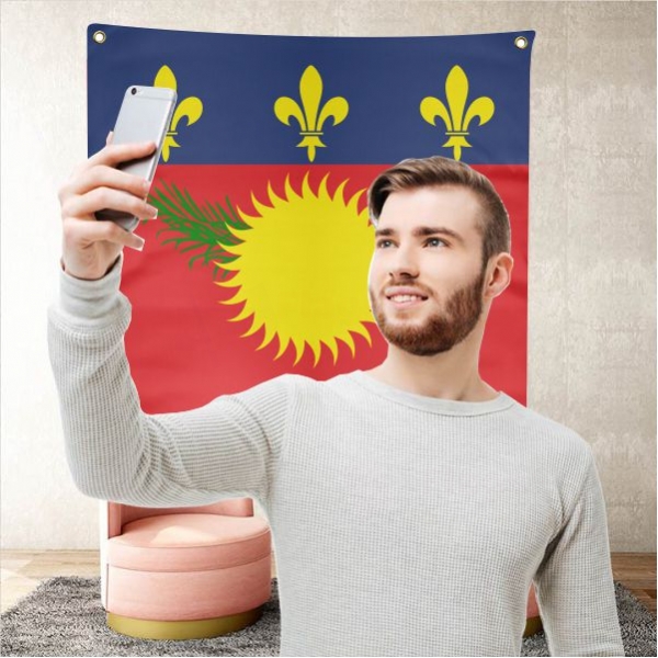 Guadeloupe Background Selfie Shooting Landscapes