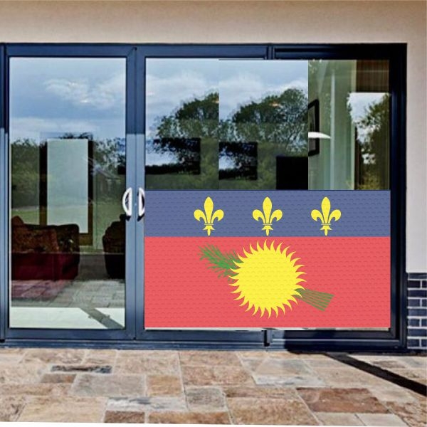 Guadeloupe Glass Film Guadeloupe One Way Vision Printing