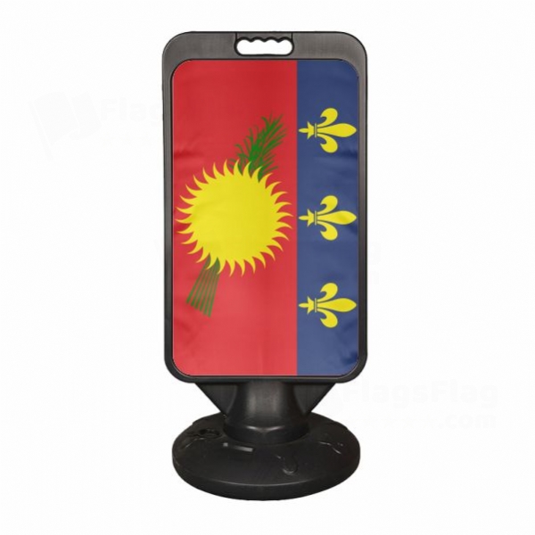 Guadeloupe Plastic Advertising Pontoon