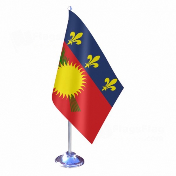 Guadeloupe Single Table Flag