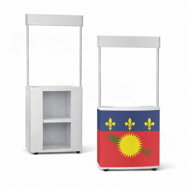 Guadeloupe Square Promotion Stand