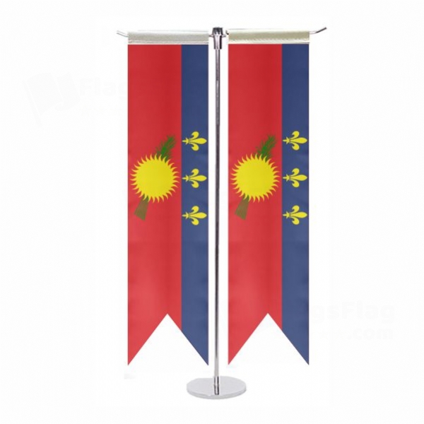 Guadeloupe T Table Flag