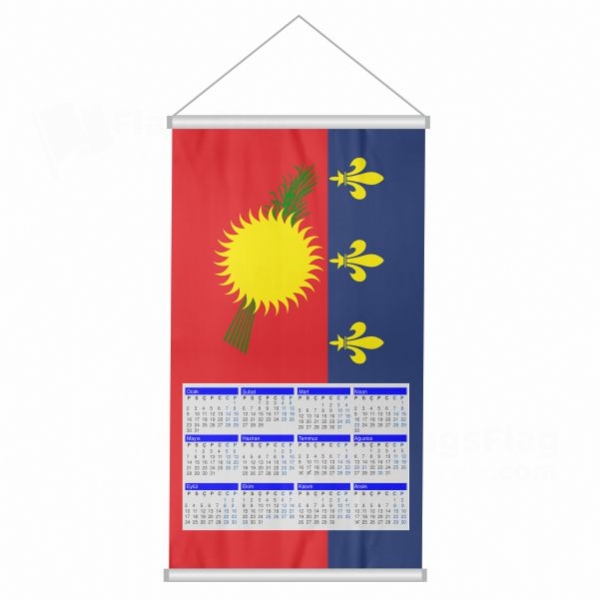 Guadeloupe Woven Fabric Digital Printing Calendar