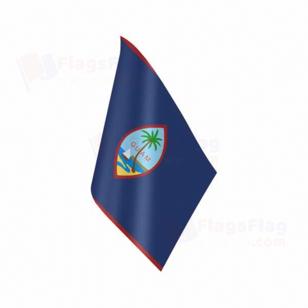 Guam Table Flag