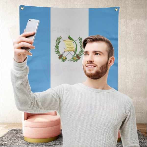 Guatemala Background Selfie Shooting Landscapes