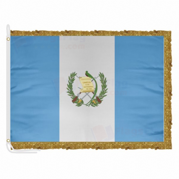 Guatemala Satin Office Flag
