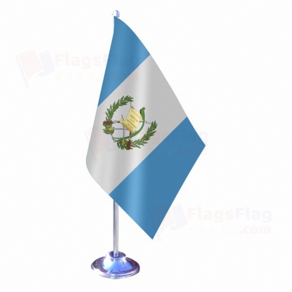 Guatemala Single Table Flag
