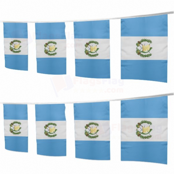 Guatemala Square String Flags