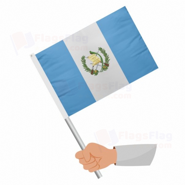 Guatemala Stick Flag