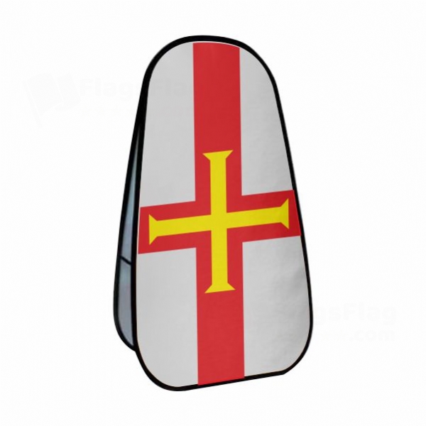 Guernsey Vertical Cloth Banner Display Stands
