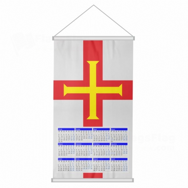 Guernsey Woven Fabric Digital Printing Calendar