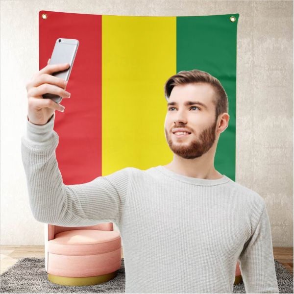 Guinea Background Selfie Shooting Landscapes