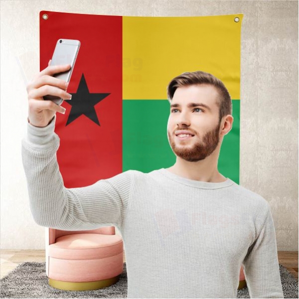 Guinea Bissau Background Selfie Shooting Landscapes