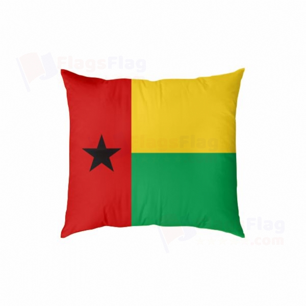 Guinea Bissau Digital Printed Pillow Cover
