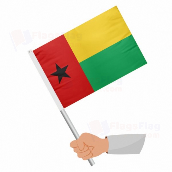 Guinea Bissau Stick Flag