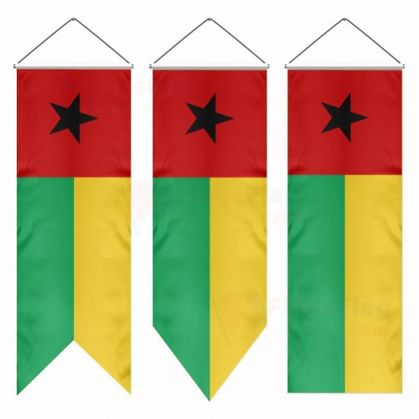 Guinea Bissau Swallowtail Flags