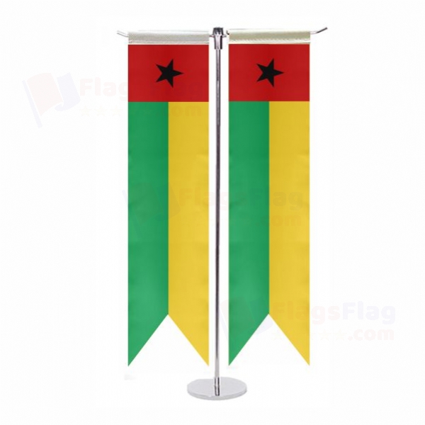 Guinea Bissau T Table Flags
