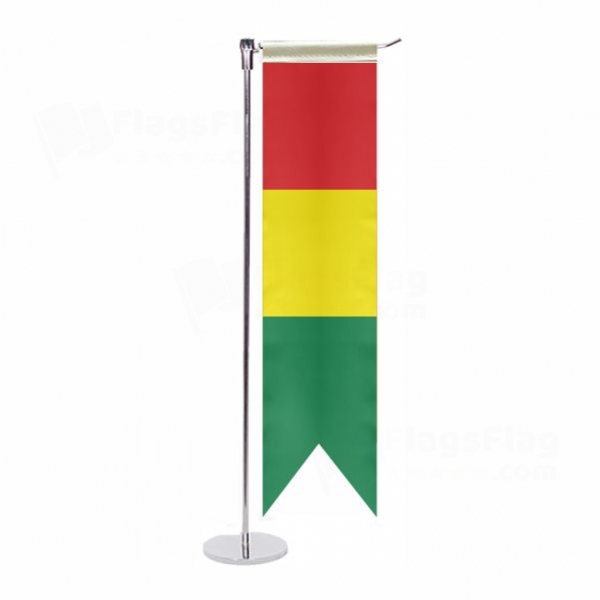 Guinea L Table Flag