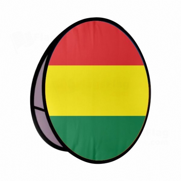 Guinea Round Cloth Banner Display Stands