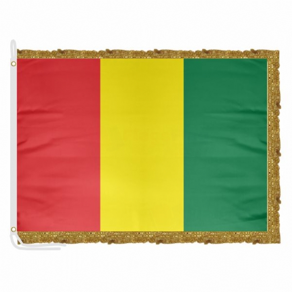 Guinea Satin Office Flag