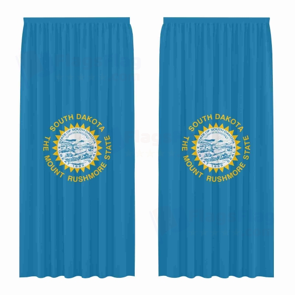 G�ney Dakota Digital Printed Curtains