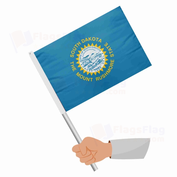 G�ney Dakota Stick Flag