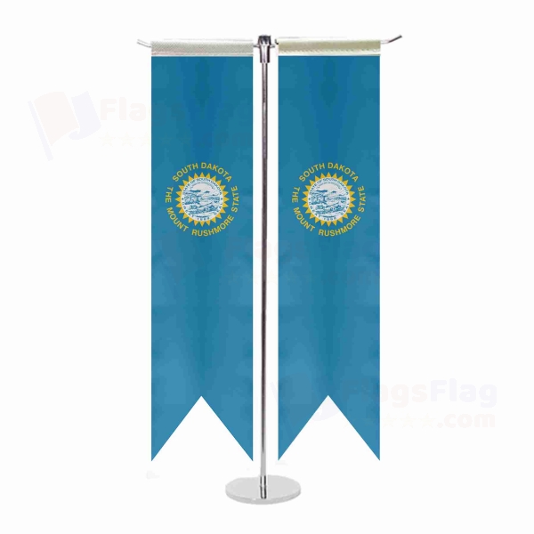G�ney Dakota T Table Flags