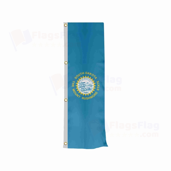 G�ney Dakota Vertically Raised Flags