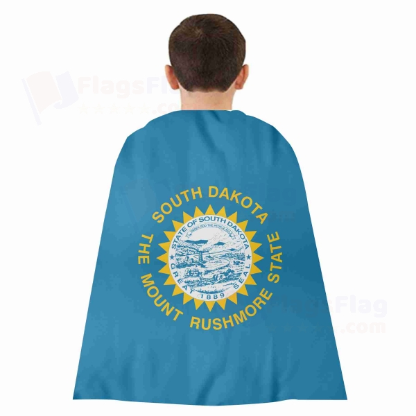 G�ney Dakota Woven Fabric Cloak Digital Printing