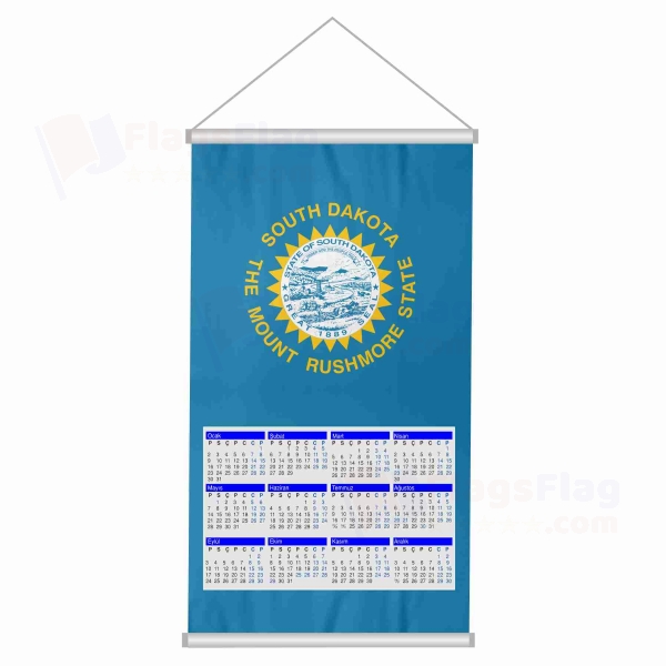 G�ney Dakota Woven Fabric Digital Printing Calendar