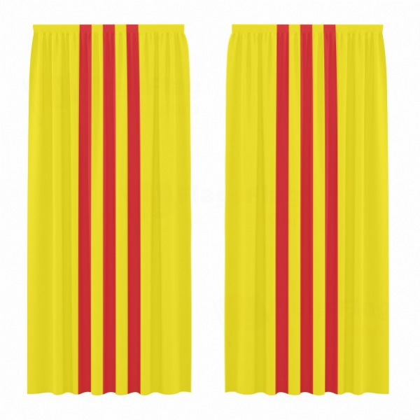 G�ney Vietnam Digital Printed Curtains