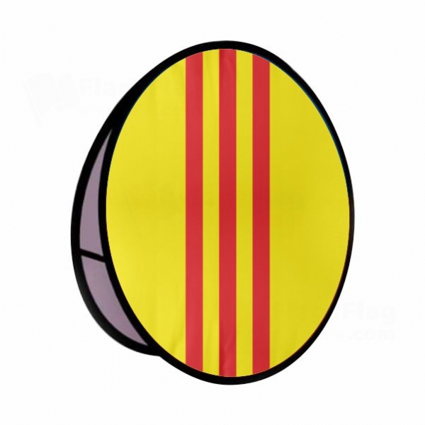 G�ney Vietnam Round Cloth Banner Display Stands