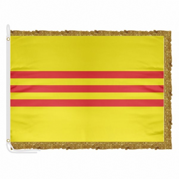 G�ney Vietnam Satin Office Flag