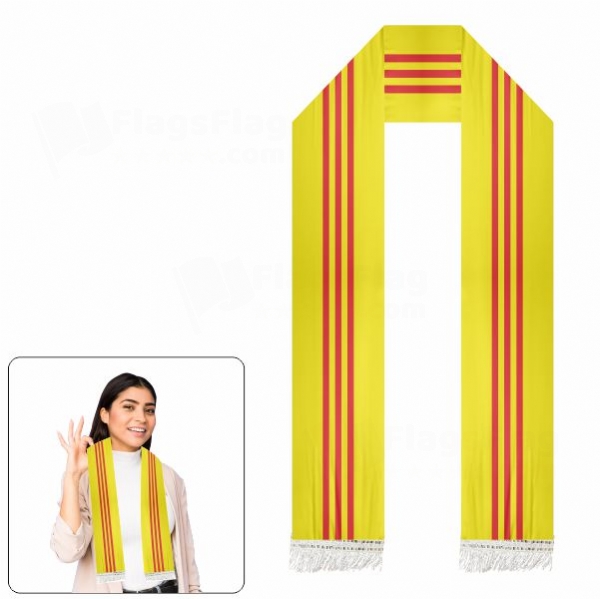 G�ney Vietnam Scarf Digital Printing