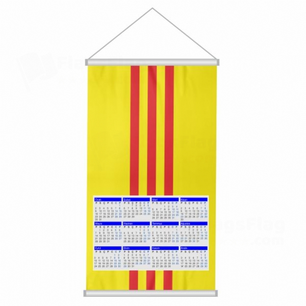 G�ney Vietnam Woven Fabric Digital Printing Calendar