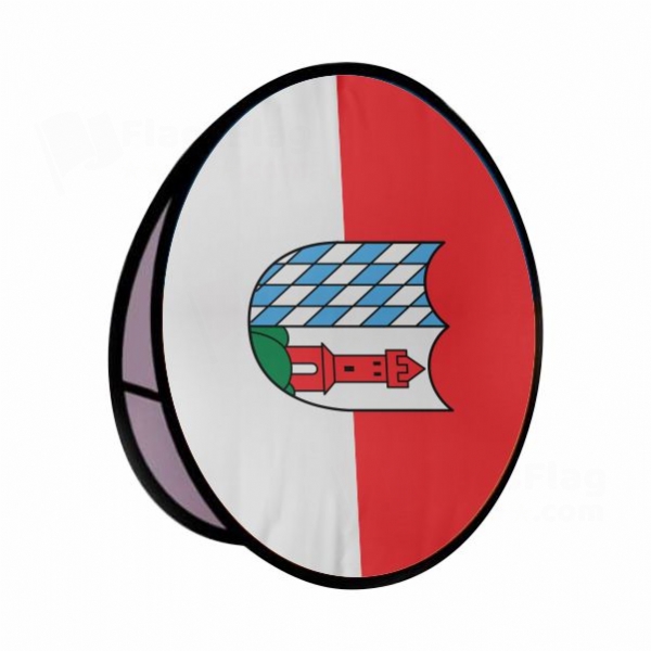 G�nzburg Round Cloth Banner Display Stands